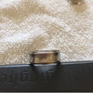 Tiffany and co ring (Titanium) Pre-owned
